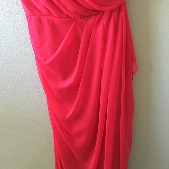 NEW xscape by joanna chen one shoulder long dress - Picture 5 of 8